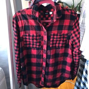 Buffalo Plaid Button Up